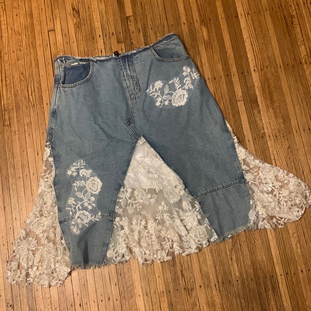 90s reconstructed skirt. Like new